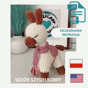 Wzór szydełkowy PDF Lama